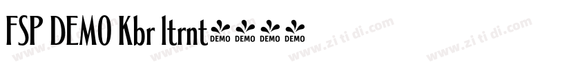 FSP DEMO Kbr ltrnt字体转换 FSP DEMO Kbr ltrnt字体转换